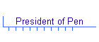 President of Pen