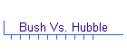 Bush Vs. Hubble